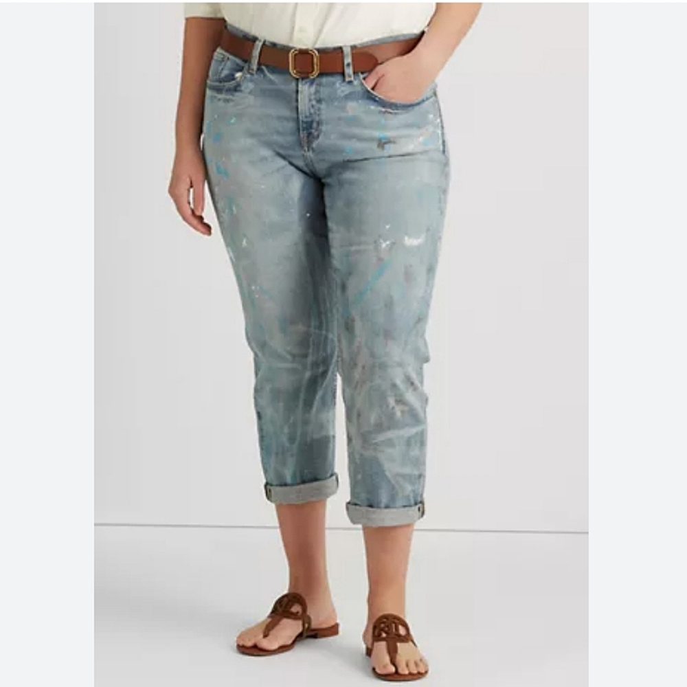 Ralph Lauren Plus Size Relaxed Jeans